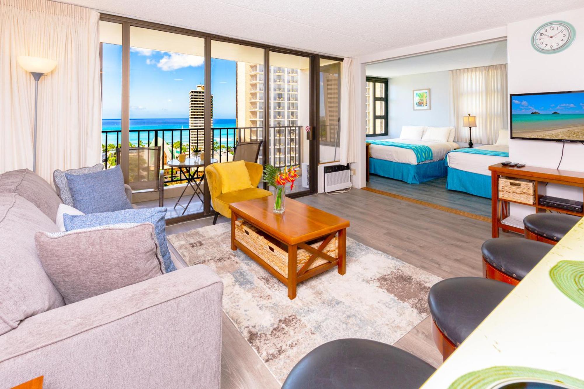 Renovated Ocean View Suite, Near Beach, Free Parking Honolulu Exterior foto
